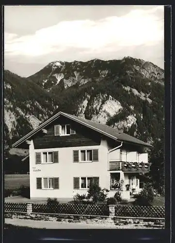 AK Bad Oberdorf, Pension Haus Claudia gegen die Berge, Eisenhammerweg 31