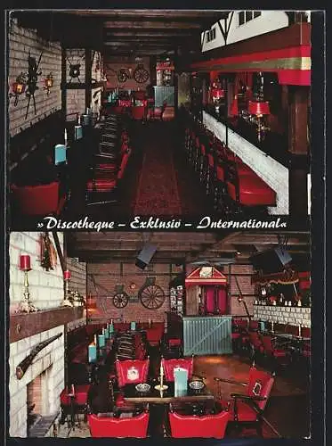 AK Kiel-Gaarden, Ambassador Scotch Club, Discothek mit Innenansichten