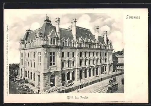 AK Lausanne, Hotel des Postes