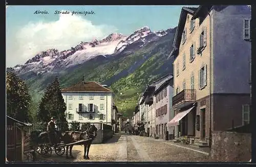 AK Airolo, Strada principale