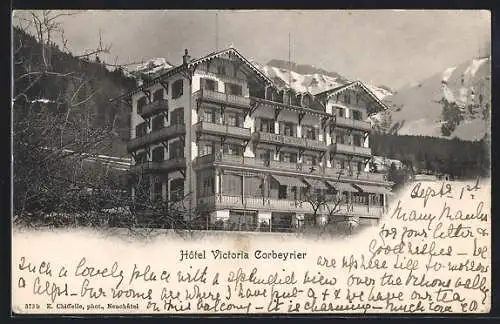 AK Corbeyrier, Hôtel Victoria