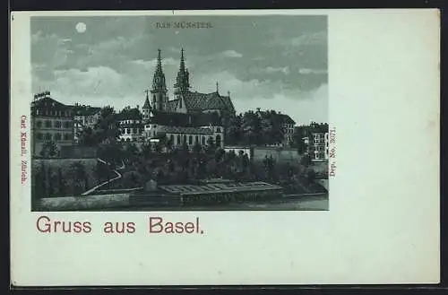 Lithographie Basel, Das Münster