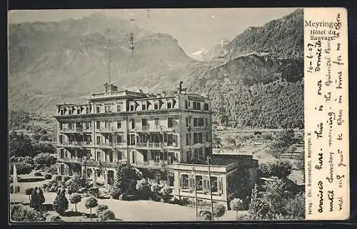 AK Meyringen, Hotel du Sauvage
