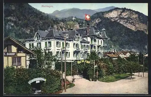 AK Meiringen, Hotel Bahnhof nebst Hotel Bar de l`Ours