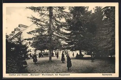 AK Wurmsbach bei Rapperswil, Institut und Kloster Mariazell, Spielplatz
