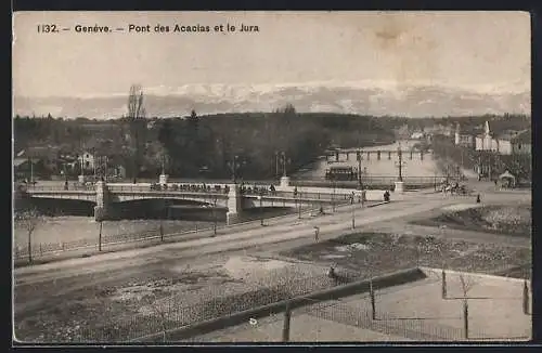 AK Genève, Pont des Acacias et le Jura