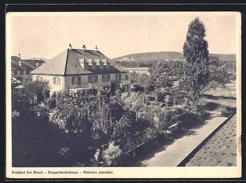 AK Freidorf, bei Basel, Doppelwohnhaus