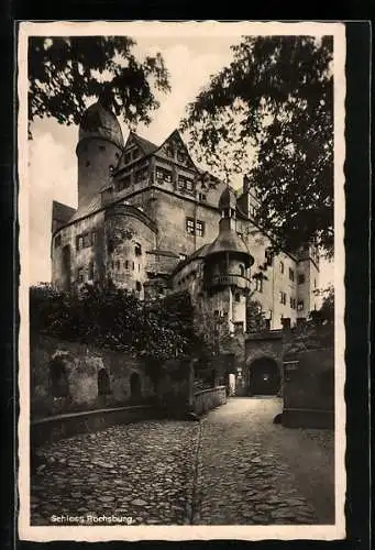 AK Rochsburg, Aufgang zum Schloss