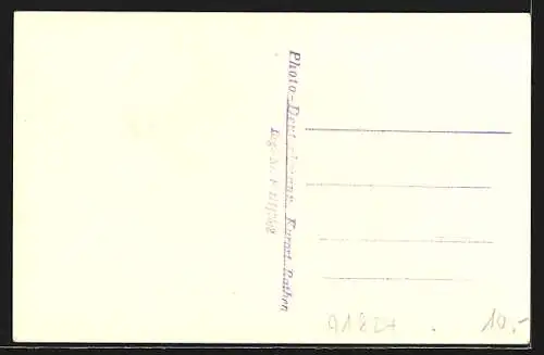 AK Rathen, FDGB-Ferienheim, der Aufenthaltsraum
