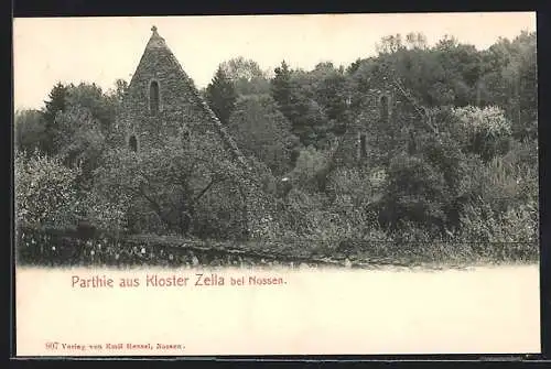 AK Nossen, Ruinen des Klosters Zella