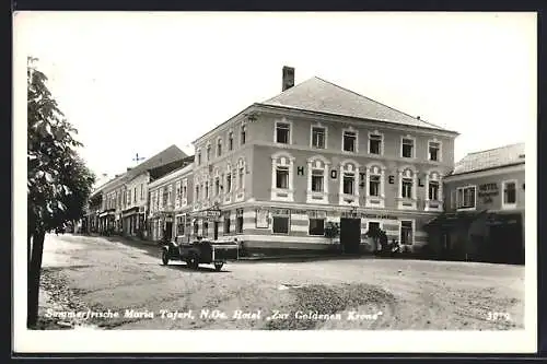 AK Maria Taferl, Hotel Zur Goldenen Krone