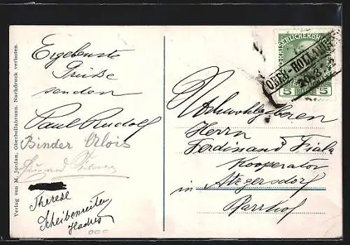 AK Oberhollabrunn, Gesamtansicht