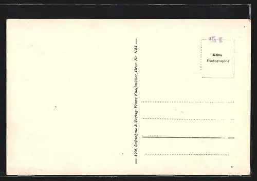 AK Hieflau i. Gesäuse, Ortspartie