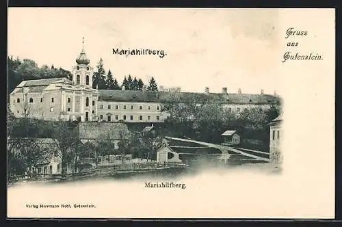 AK Gutenstein, Wallfahrtskirche am Mariahilfberg