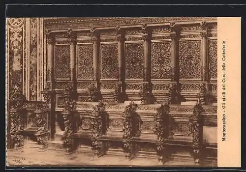 AK Montecassino, Gli stalli del Coro della Cattedrale