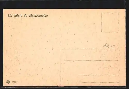 AK Montecassino, la Badia, Loggia del Paradiso e Convitto