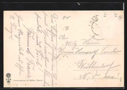 AK Klausen, Totale mit Kloster Säben