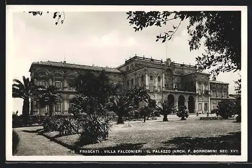 AK Frascati, Villa Falconieri, il Palazzo