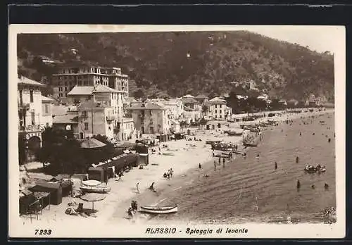 AK Alassio, Spiaggia di levante