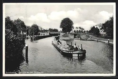 AK Zehdenick, Flusspartie vor der Schleuse