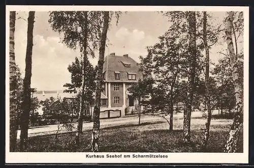 AK Wendisch Rietz, Kurhaus Seehof am Scharmützelsee