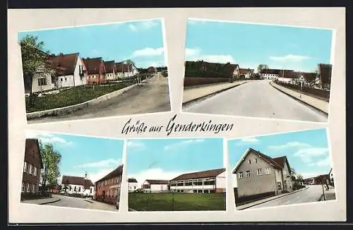 AK Genderkingen, Siedlungspartie, Strassenpartie, Ortspartie