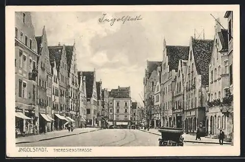 AK Ingolstadt, Blick in die Theresienstrasse