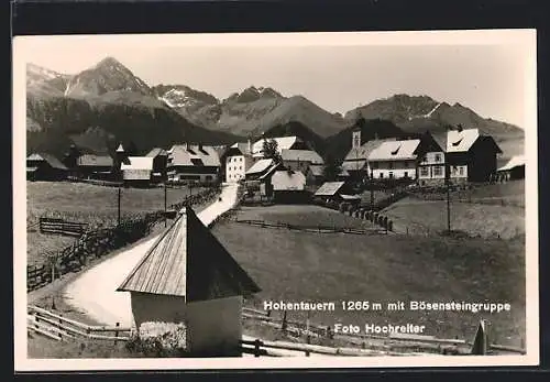 AK Hohentauern, Totalansicht mit Bösensteingruppe