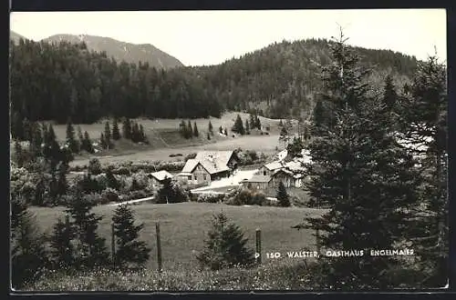 AK Mariazell, Walster, Blick zum Gasthaus Engelmaier