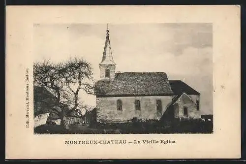 AK Montreaux-Chateau, La Vieille Eglise
