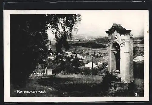 AK Rohrbach /Mühlviertel, Ortsansicht aus der Vogelschau