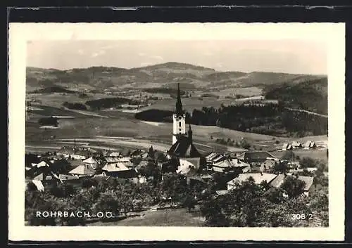 AK Rohrbach /O.Ö., Teilansicht mit Kirche