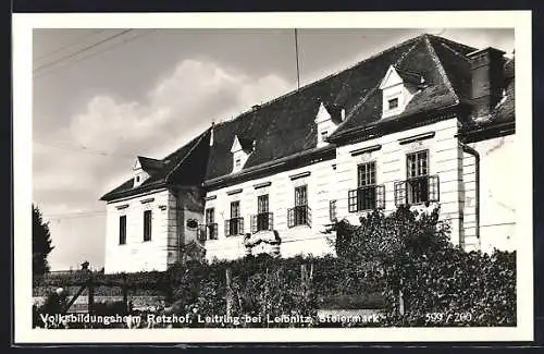 AK Wagna, Leitring, Volksbildungsheim Retzhof