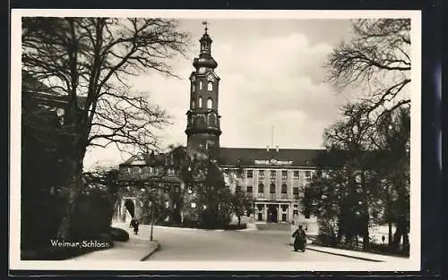 AK Weimar / Thür., Schloss