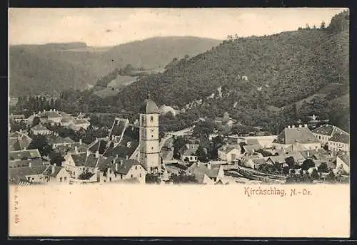 AK Kirchschlag /N.-Oe., Panoramaansicht