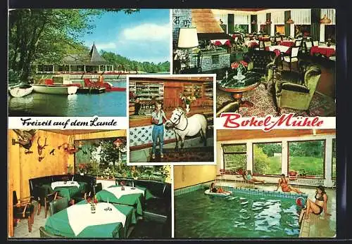 AK Bokel / Pinneberg, Hotel-Restaurant Bokel-Mühle, Inh.: Fam. Bekker-Greve