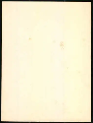 Handzeichnung Bleistiftzeichnung Mode, junge Frau im Faltenrock mit Bluse, auf auf Spitta & Leutz Berlin Karton