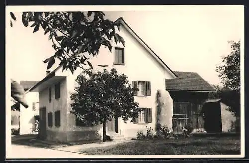 Foto-AK Tägerig, Haus am Winkelackerweg 2