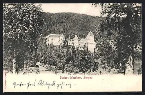 AK Unternberg /Lungau, Blick auf Schloss Moosham