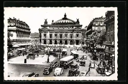 AK Paris, Opéra Garnier et la Place