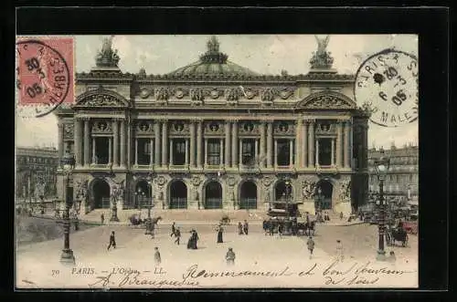 AK Paris, L`Opéra Garnier