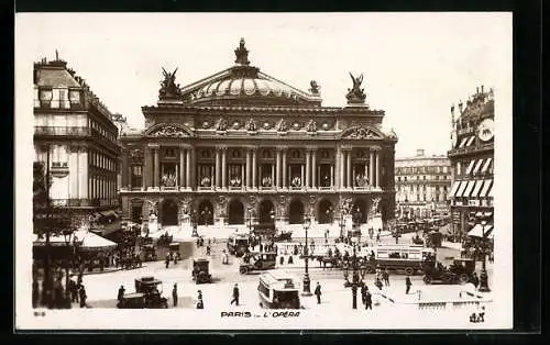 AK Paris, L`Opéra Garnier