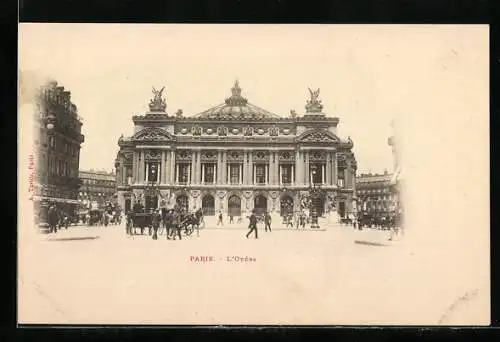 AK Paris, L`Opéra