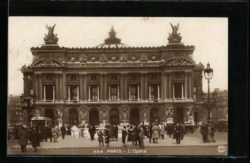 AK Paris, L`Opéra Garnier