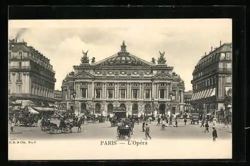 AK Paris, L`Opéra