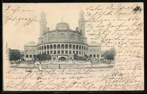 AK Paris, Le Palais du Trocadéro