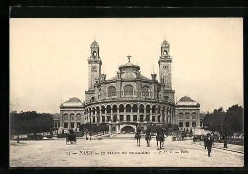 AK Paris, Le Palais du Trocadéro