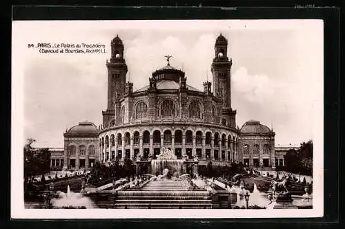 AK Paris, Le Palais du Trocadéro