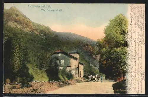 AK Schwarzathal, Gasthhof Waidmannsheil