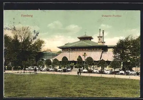 AK Hamburg-Neustadt, Restaurant Dammtor-Pavillon